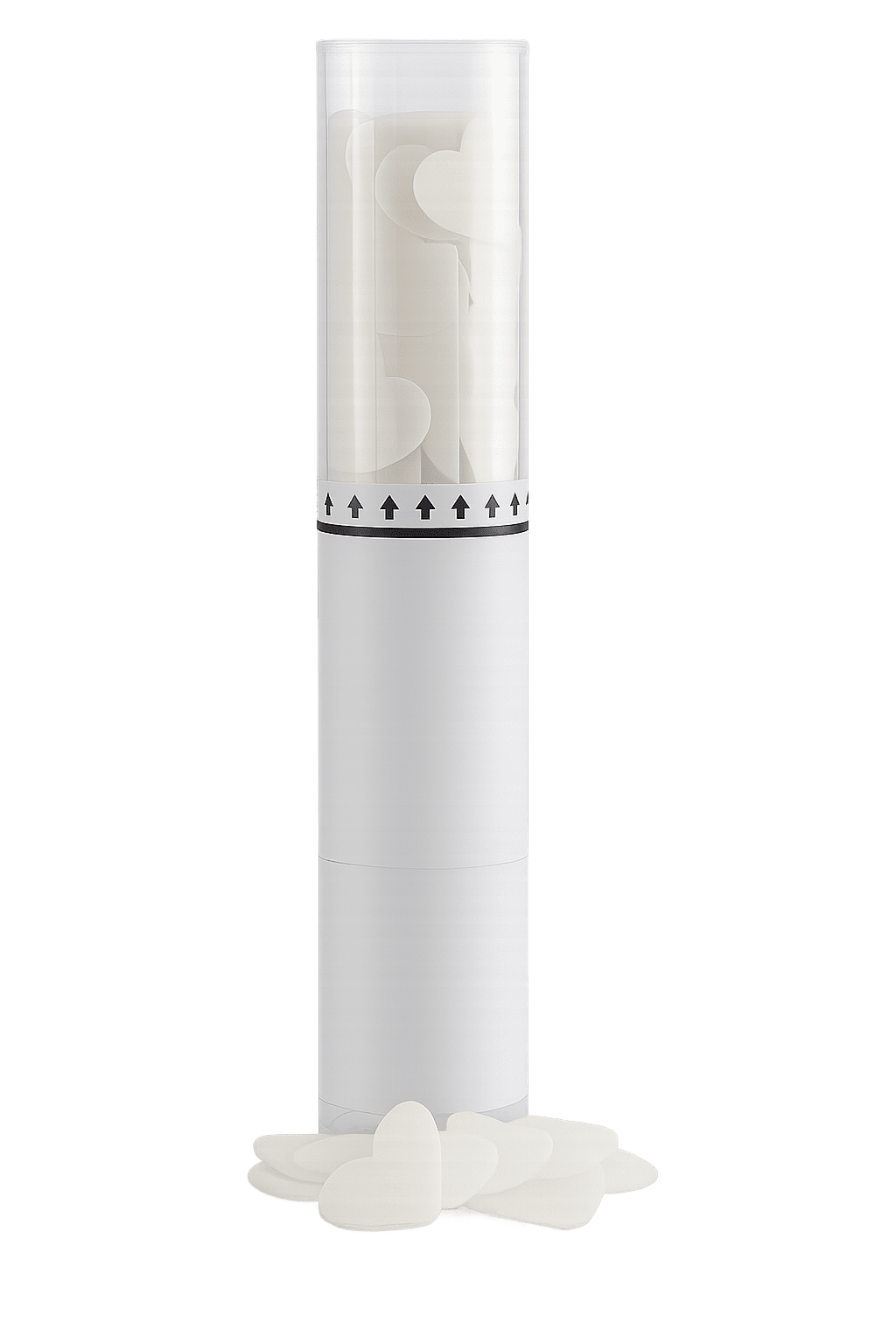 Dekorativ pose med hvide ris til bryllup