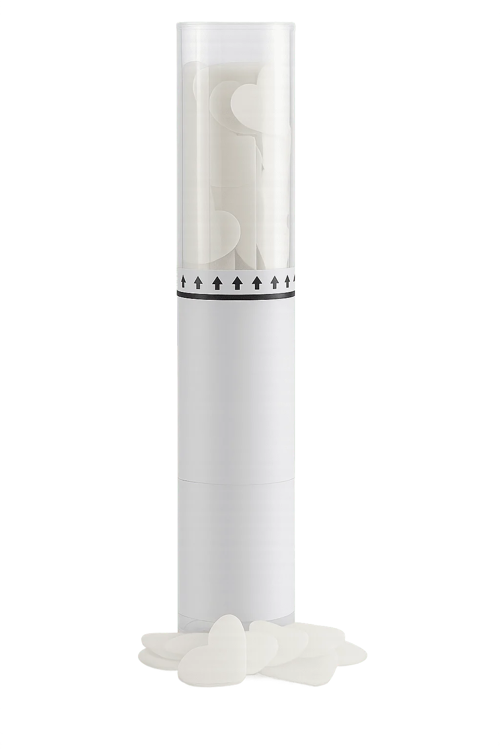 Dekorativ pose med hvide ris til bryllup